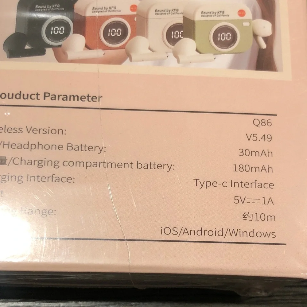 True Wireless Stereo Earbuds